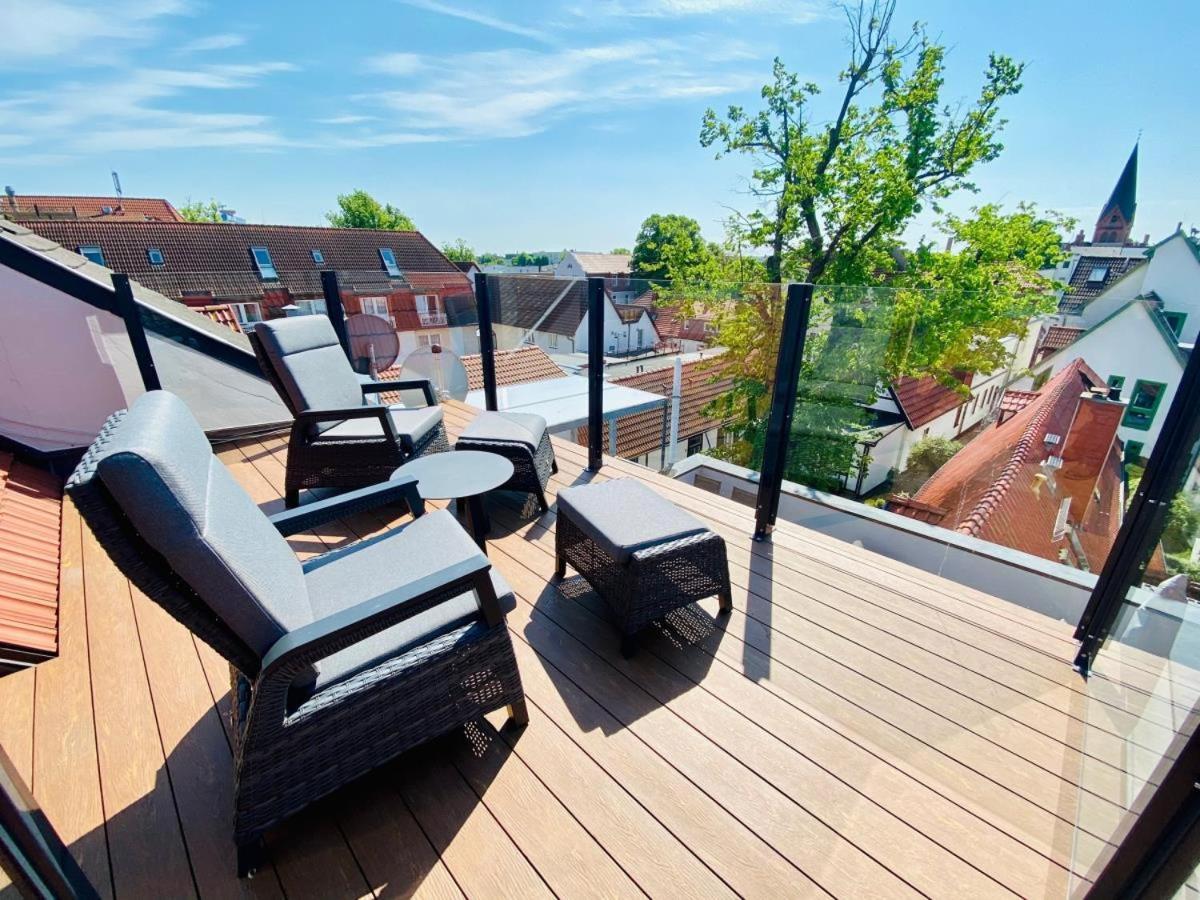 Sonnenschein, Direkt Am Alten Strom Rostock Esterno foto